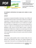 Download Key-Aggregate Cryptosystem for Scalable Data Sharing in Cloud Storage by LeMeniz Infotech SN246350692 doc pdf