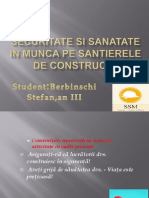 Securitatea Si Sanatatea in Munca