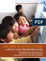 Children as Active Citizens A4 Book