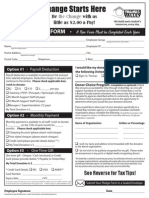 Uw - Pledge Form 2013