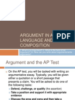 argument ppt--overview