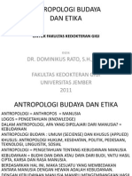 1 Antropologi Dan Etika - DR Dominikus Rato, H Hum