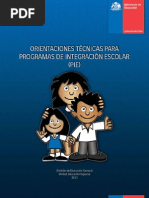Orientaciones PIE 2013