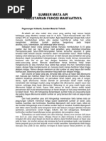 Download Sumber Mata Air Dan Pelestarian Manfaatnya by imaanjaya SN246355519 doc pdf