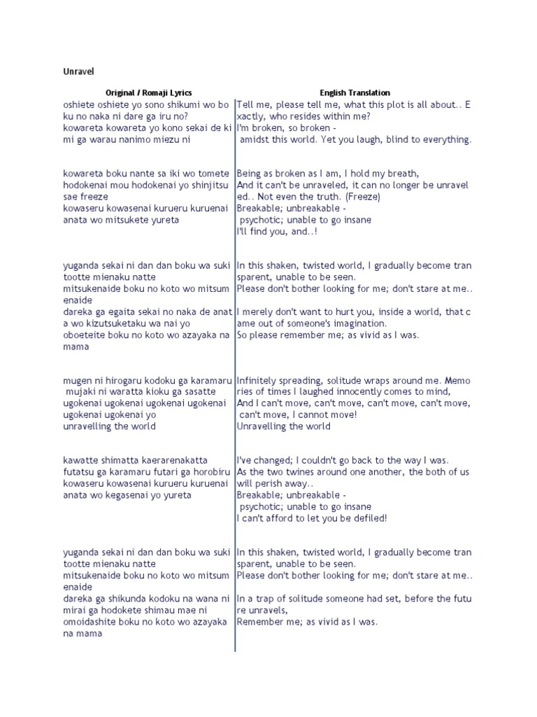 Sayonara Lyrics Romaji