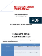 Kuliah Mekanisme Sensorik & Keseimbangan - DR Sonny