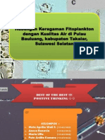 Hubungan Keragaman Fitoplankton Dengan Kualitas Air Di Pulau Bauluang