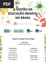 apresentação educação infantil