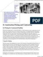 Project Management For Construction - Construction Pricing and Contracting