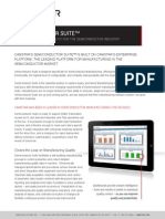 Camstar Semiconductor Suite Features