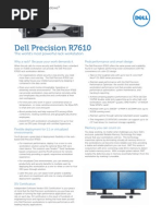 Dell Precision R7610 Spec Sheet