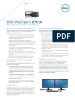 Dell Precision R7610 Spec Sheet