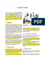Sarojini Naidu PDF