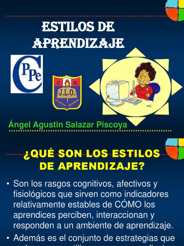 Estilos de Aprendizaje y Estrategias | PDF | Teoría | Aprendizaje