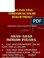 2 - Asas Asas Dalam Hukum Pidana