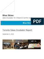 Blue Skies Toronto Report November 2014