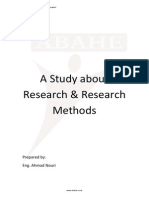 A Study About Research Methodology Methods