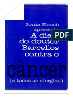 A Dieta Do Doutor Barcellos Contra o Câncer - Sonia Hirsch