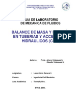 Balance de Masa y Energia 