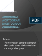 Pemeriksaan Aorta Abdominalis dan Cabang-cabangnya