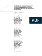 Ejercicio Analogías