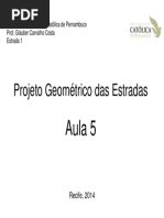 5 Estradas1 Superelevação Rev1