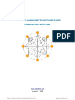 Download ENTERPRISE ARCHITECTURE PRACTITIONERS NOTE -draft release by ONECITIZEN NETWORK SN24641260 doc pdf