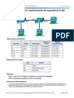 3.3.2.2 Lab - Implementing VLAN Security-cisco