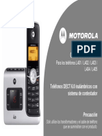 Motorola Manual Telefono Contestadora