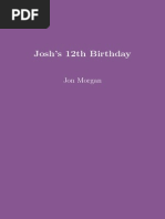 Joshs 12th Birthday