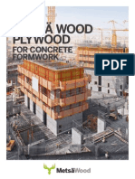 MetsaWood Concrete Formwork