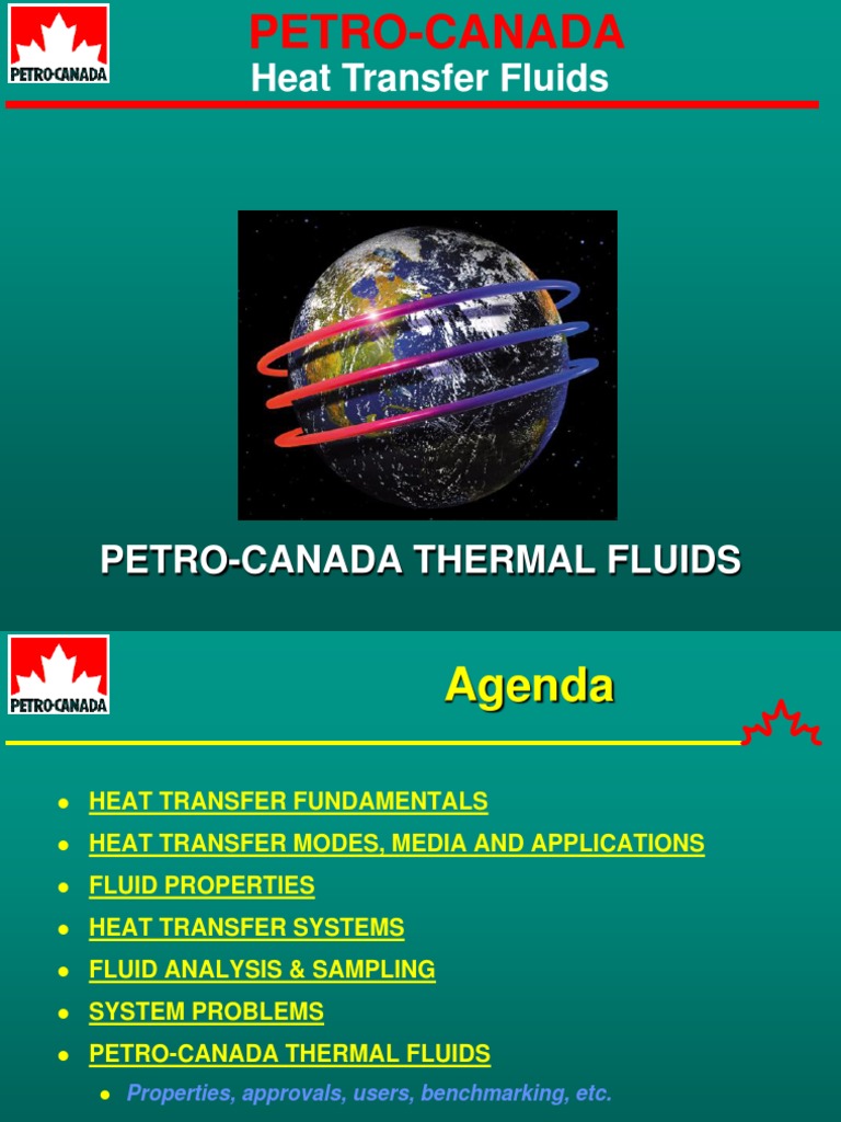 Heat Transfer Fluids Overview and Properties | PDF | Heat Transfer | Pump