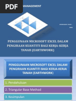 Triangular Base Method For Earthwork Qtty Calculation Pdf