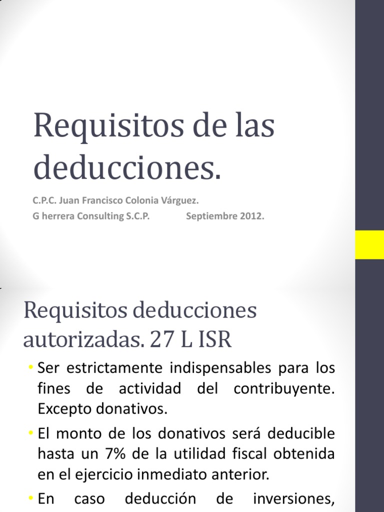 Deducciones ISR Y CFF | PDF | Cheque | Salario