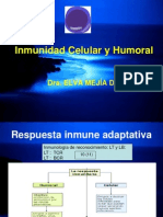 Inmunidad celular y humoral - Dra Elva mejia
