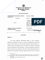 Metrobank vs. AMC