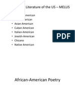 African American Poetry