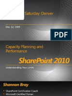 The Capacity Planning - SPS2010