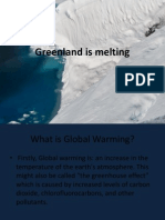 Greenland Is Melting