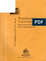 II. Hacia Una Est Ética de La Teatralidad Reinterpelando a Aristóteles - Teatralidad y Cultura