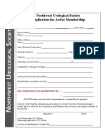 NWUS Application For Active Membership 2008