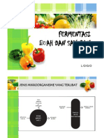 Fermentasi Buah Dan Sayuran Fermentasi Buah Dan Sayuran: L/O/G/O