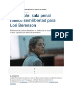 Libertad Condicional y Semi Libertad en El Peru y El Mundo