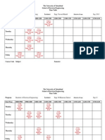 Time Table Faculty