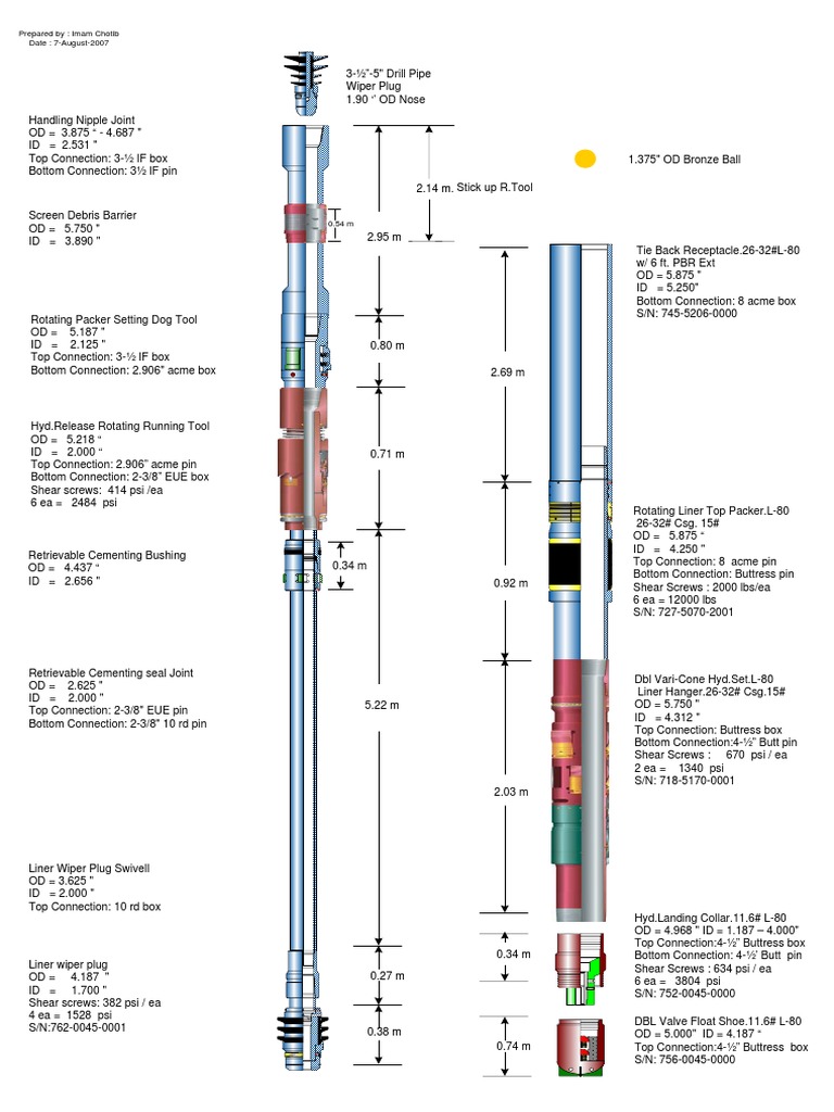 Hydraulic Liner Hanger 4.5 Inch