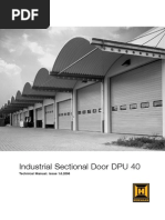 Download Hormann Technical Manual for Industrial Sectional Door by szeesther SN246446237 doc pdf
