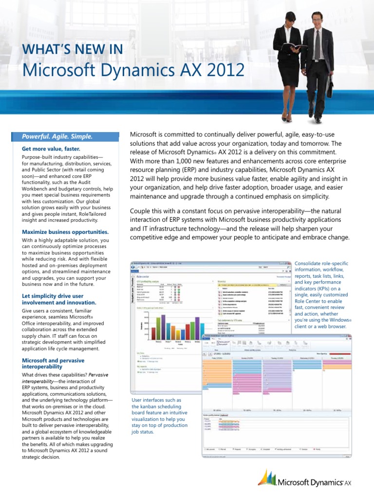 Microsoft Dynamics AX 2012 BE UK | PDF | Enterprise Resource Planning ...