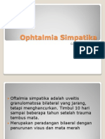 Oftalmia Simpatika