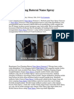 Download Cara Charging Baterai Nano Spray Generasi 2 by palamba SN246450840 doc pdf
