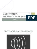Mathematics Information Evening